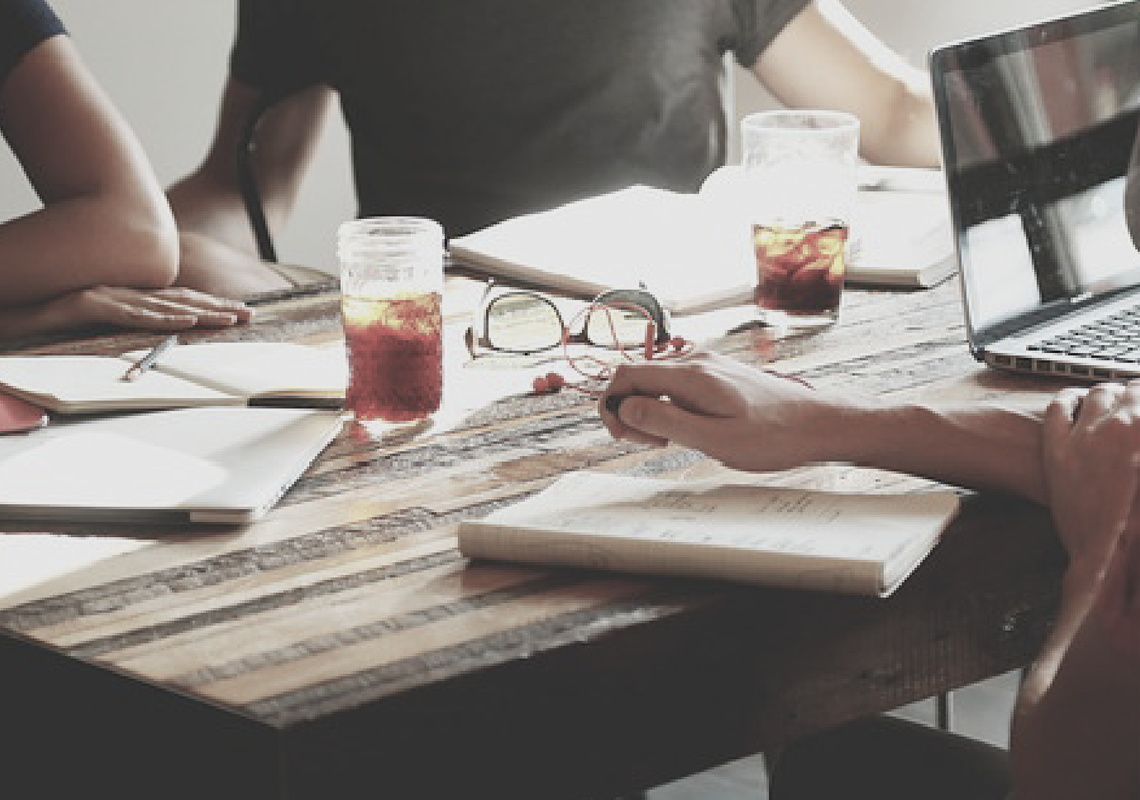 打ち合わせの様子